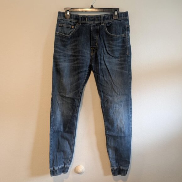 *3/$25* Men's American Eagle Active Flex Denim Jogger Pants - Size Small - Picture 1 of 8